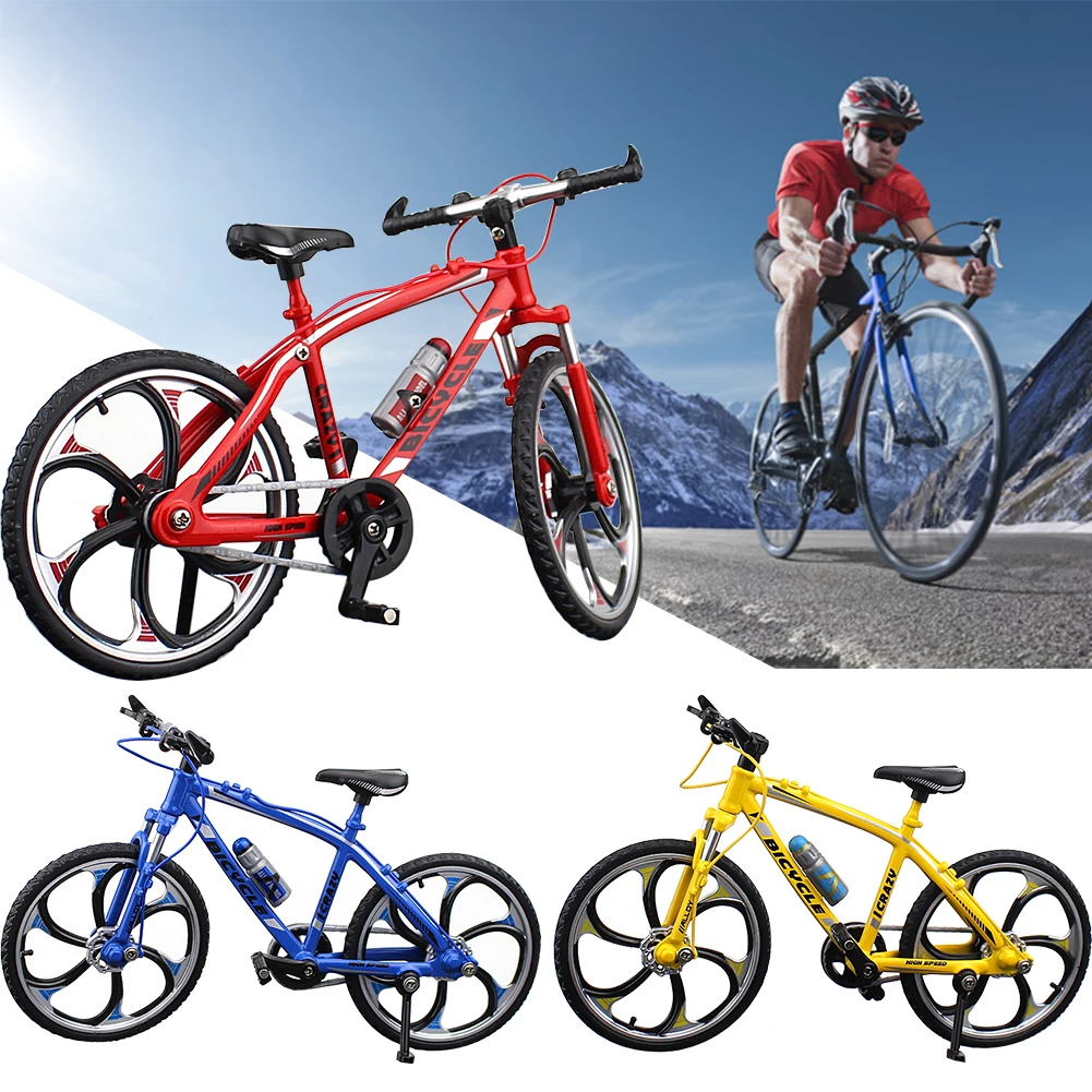 1:10 сплав миниатюрный палец офисный литой велосипед детский подарок коллекции