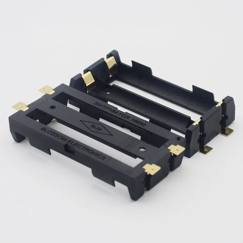 MasterFire 500 шт./лот 2x18650 серия контейнер для хранения аккумуляторов с бронзовыми