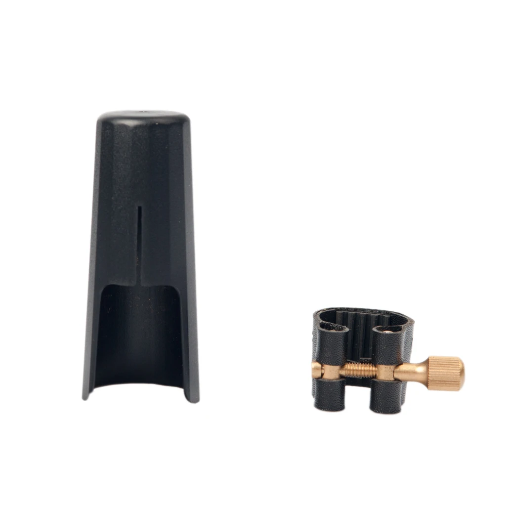 Alto Sax Saxophone Accessories Leather Ligature Fastener With Plastic Cap New | Спорт и развлечения