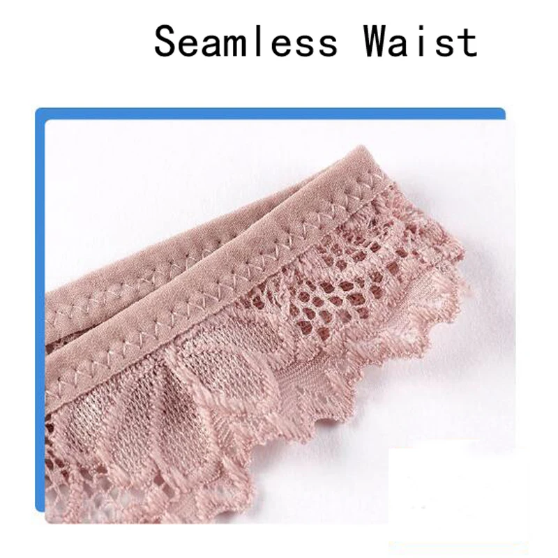 3 шт. женские прозрачные кружевные трусики с низкой посадкой | Женская одежда