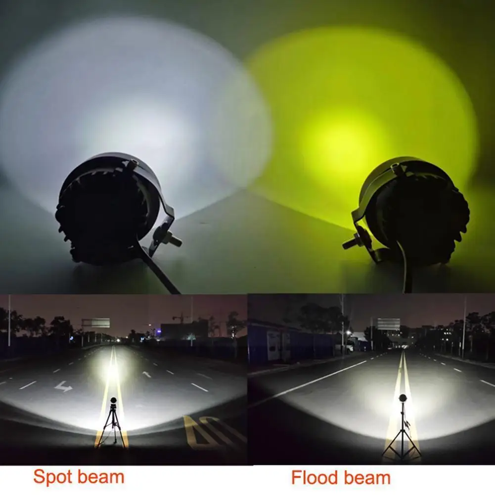 

4-дюймовый светодиодный рабочий светильник, Круглый противотуманный светильник s, модифицированный Точечный светильник s 12 в 24 В, общие Прот...