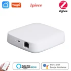 Умный шлюз Tuya ZigBee 3,0, хаб с дистанционным управлением через приложение Smart Home, работает с Alexa Google Home