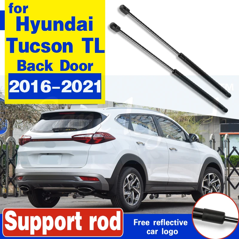 

2x Car Rear Tailgate Auto Gas Spring Lift Supports Struts Damper for Hyundai Tucson TL 2016 2017 2018 2019 2020 2021