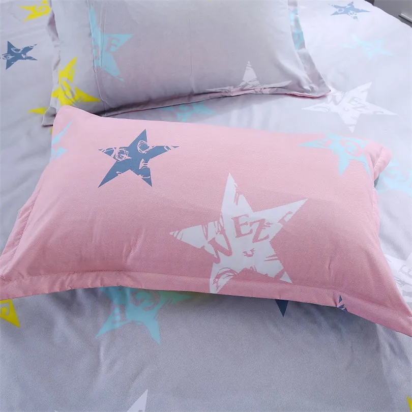 2021 семья дети постельное белье из хлопка высокого качества с простой мультфильм