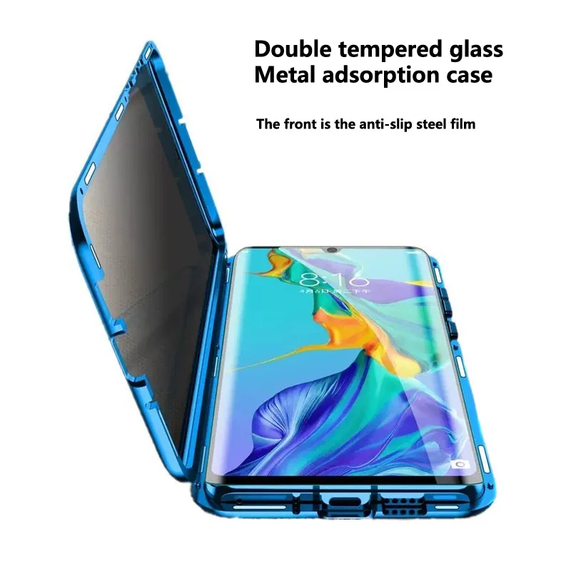 Защитный чехол с магнитным стеклом для Huawei P 30 20 Pro Mate Honor | Мобильные телефоны и
