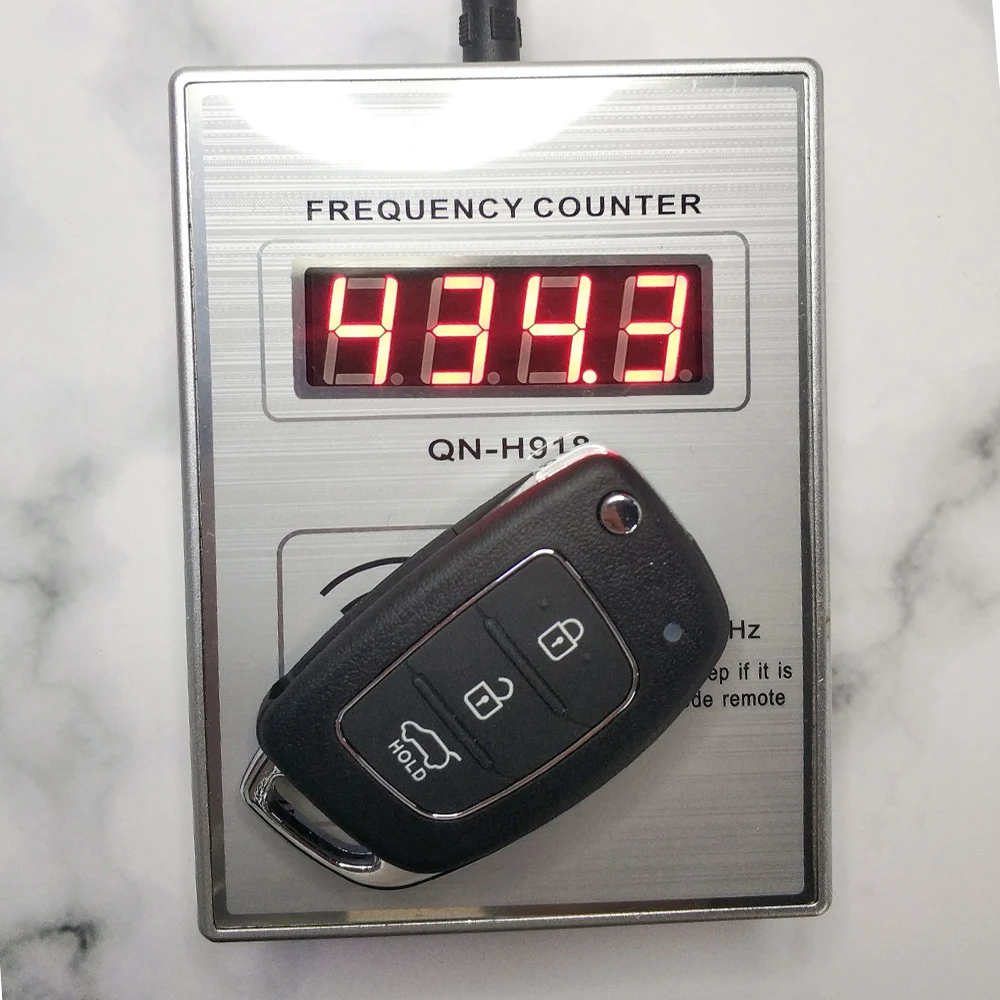 Запасной складной дистанционный ключ KEYECU с 3 кнопками 434 МГц чип ID46 для Hyundai IX35 2013