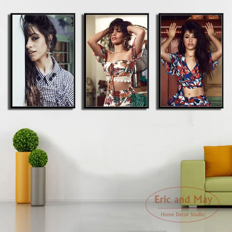 

Постеры и принты Camila Cabello, поп-музыка, певец, звезда, настенное искусство, Картина на холсте, Современная декоративная картина для дома, декор...