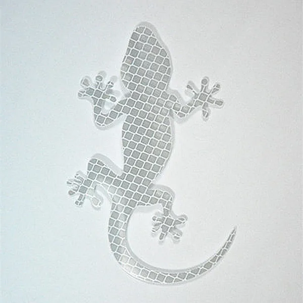 

Автомобильная Светоотражающая наклейка gecko, предупреждающая наклейка, светоотражающее украшение автомобиля, внешние аксессуары для автомобиля