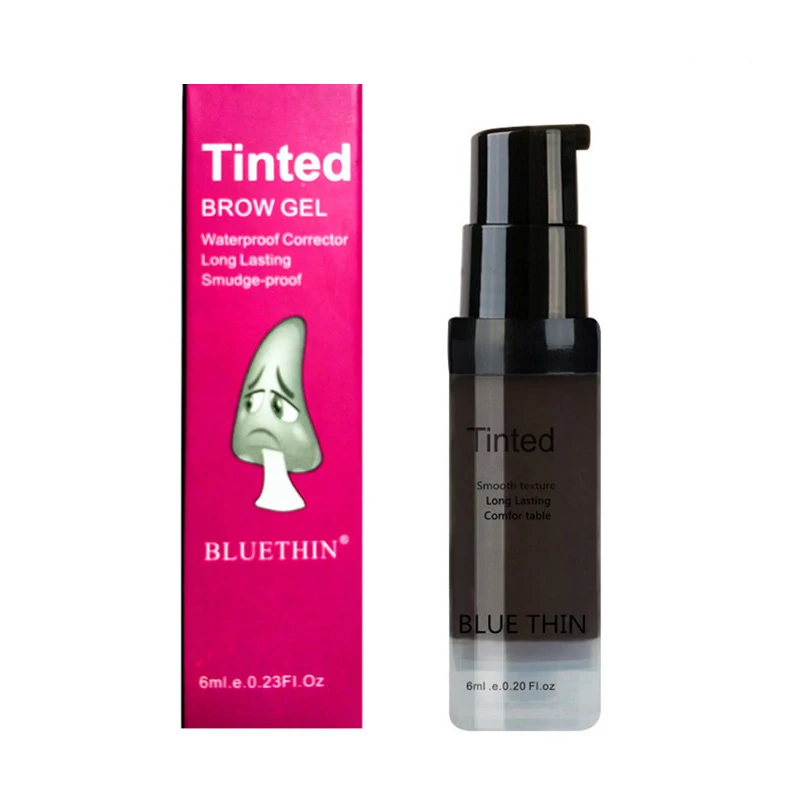 Трехцветная жидкая Бриллиантовая водостойкая темно коричневая