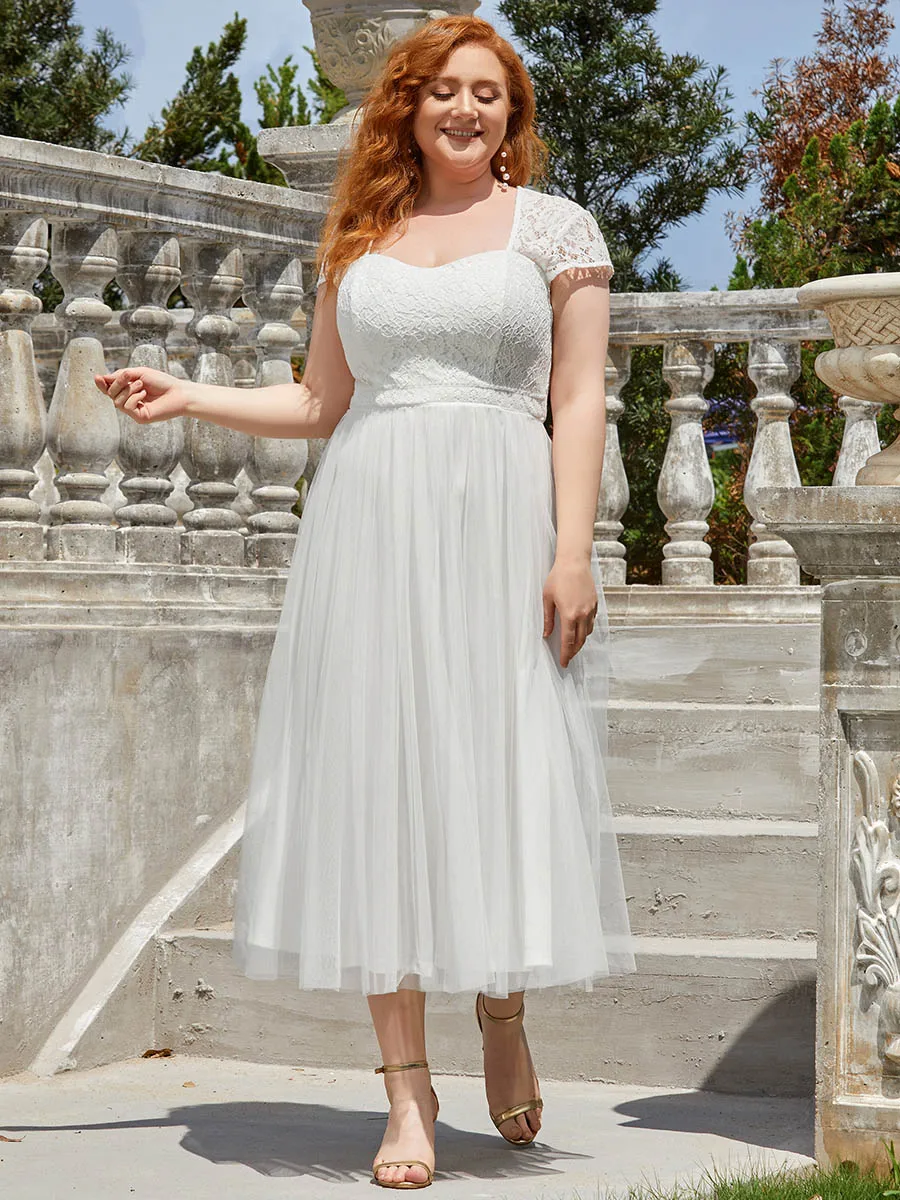 

Plus Size Glamourous Women's Square Neckline Wholesale Evening Dresses