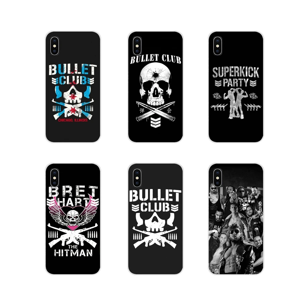 Bullet Club злодей NJPW аксессуары чехлы для телефонов Чехлы Motorola Moto X4 E4 E5 G5 G5S G6 Z Z2 Z3 G G2 G3 C