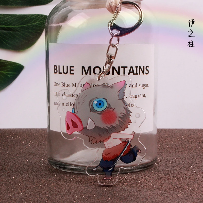 Брелок с подвеской в виде фигурки аниме рассекающий демонов: Kimetsu no Yaiba|Брелоки| |