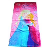 disney hug elsa anna princess frozen 2 baby girl bath towel for children girls gift beach towel shower pool towel 60x120cm