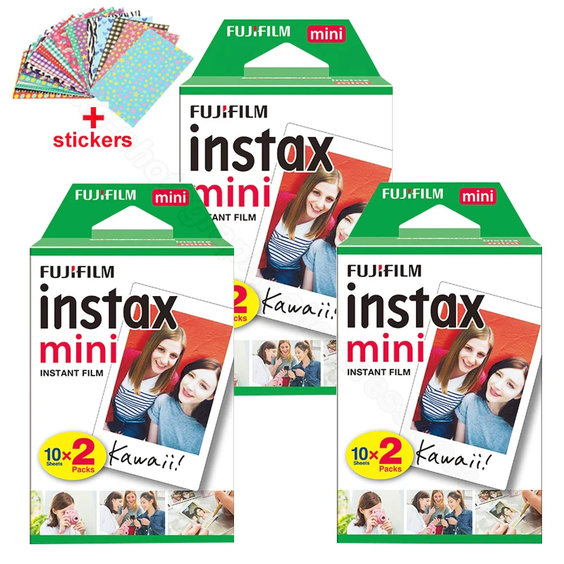 Фотобумага Fuji Fujifilm Instax Mini 9 для Instax Mini 9 7s 8 90 70 25 Instant Polariod camera Share Liplay SP2 1 Printer