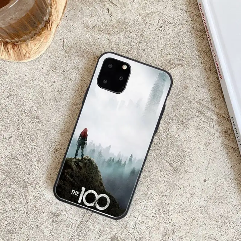 

Hot The Hundred The 100 Black Soft Phone Cases For Iphone 6 6s 7 8 Plus XR X XS XSmax 11 12 Pro Mini Max