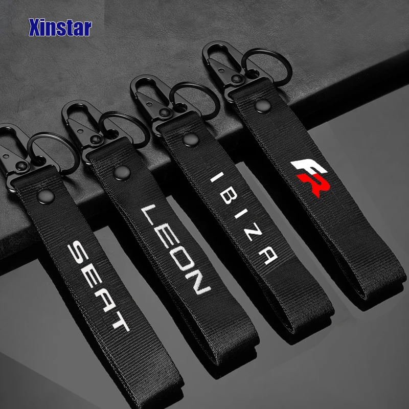 Новейший дизайн нейлоновое автомобильное кольцо для ключей Leon Ibiza Tribe Ronda Exeo Cordoba