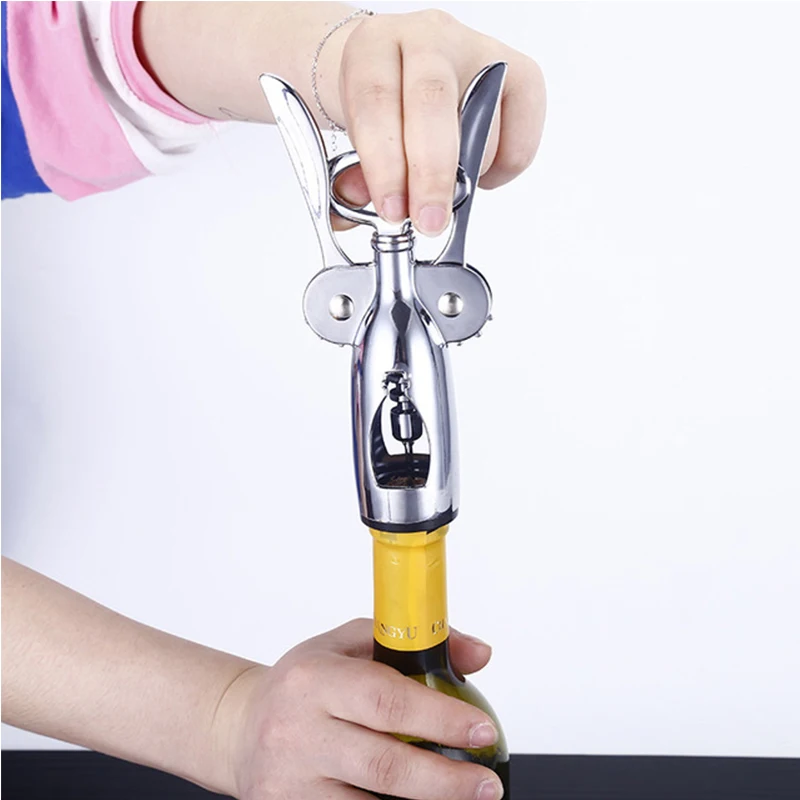 2020 Новая креативная открывалка для бутылок Нержавеющая сталь штопор вина