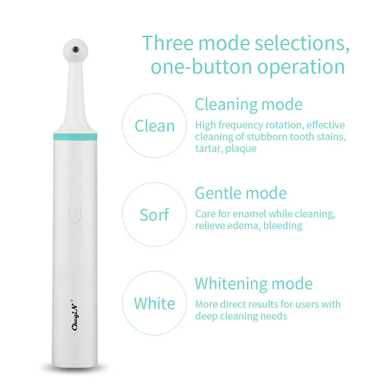 4 In 1 Electric Dental Scaler Tooth Stain Plaque Calculus Remover Teeth Whitening Cleaning Polish Massage with Brush Heads 51 | Бытовая