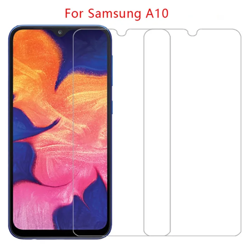 

2pieces Protective Glass For Samsung A10 A105 A105F SM-A105F A105FN galaxy A 10S A10s Phone Screen Protector on Samsun a10 Glass