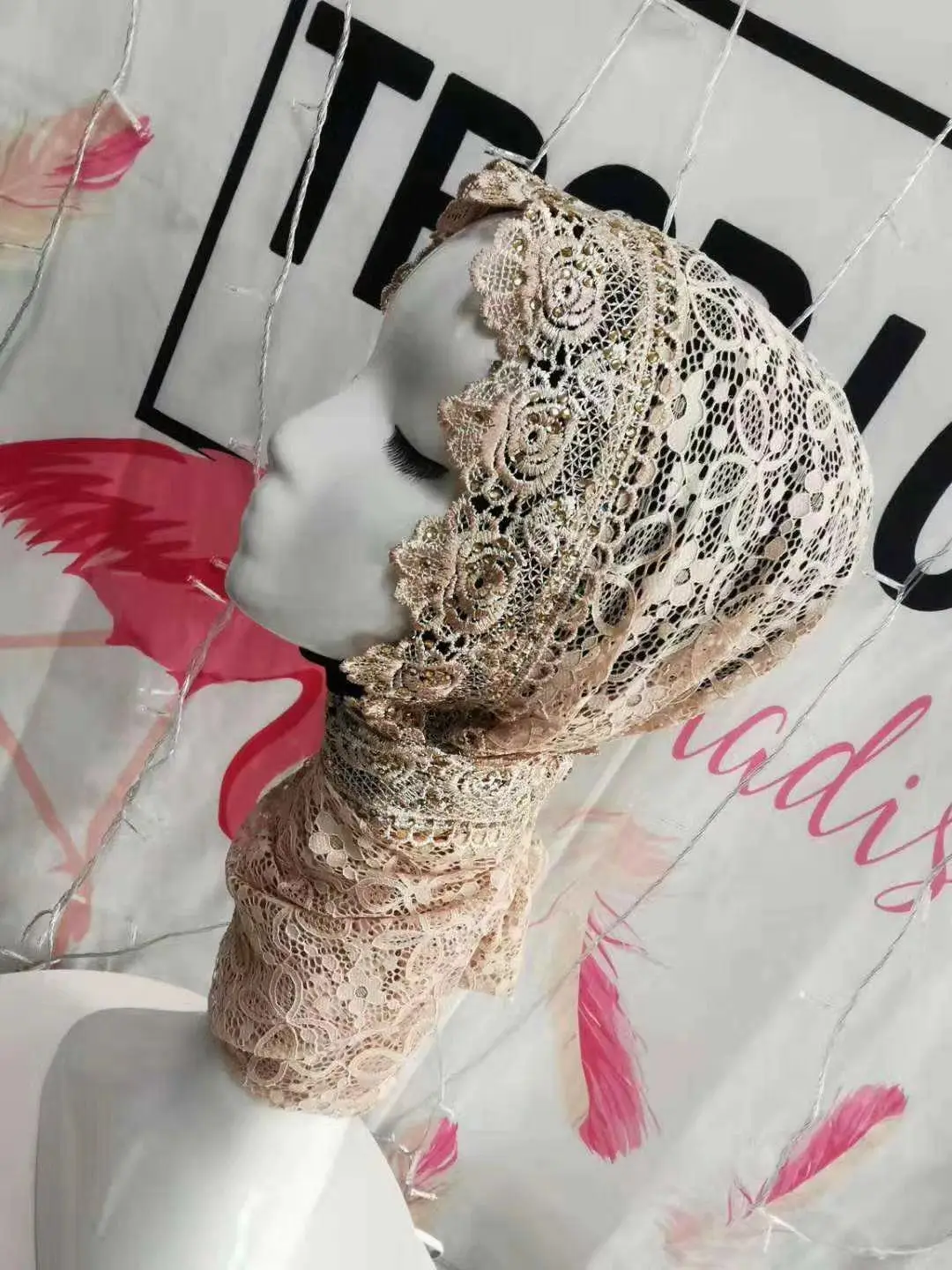 Light Pink Мусульманские платки готовы носить хиджаб мгновенное DIY Украшение аль-Амира Муслима платок Исламская повязка на голову головной основы - Цвет: Light Pink