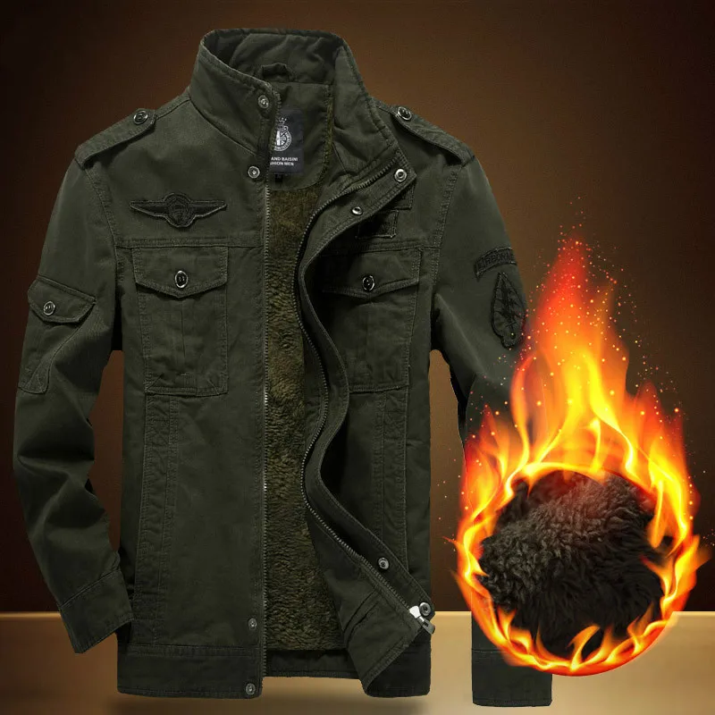 Военная куртка для мужчин 2019 Зимний Солдат MA 1 стиль армейские куртки Мужская