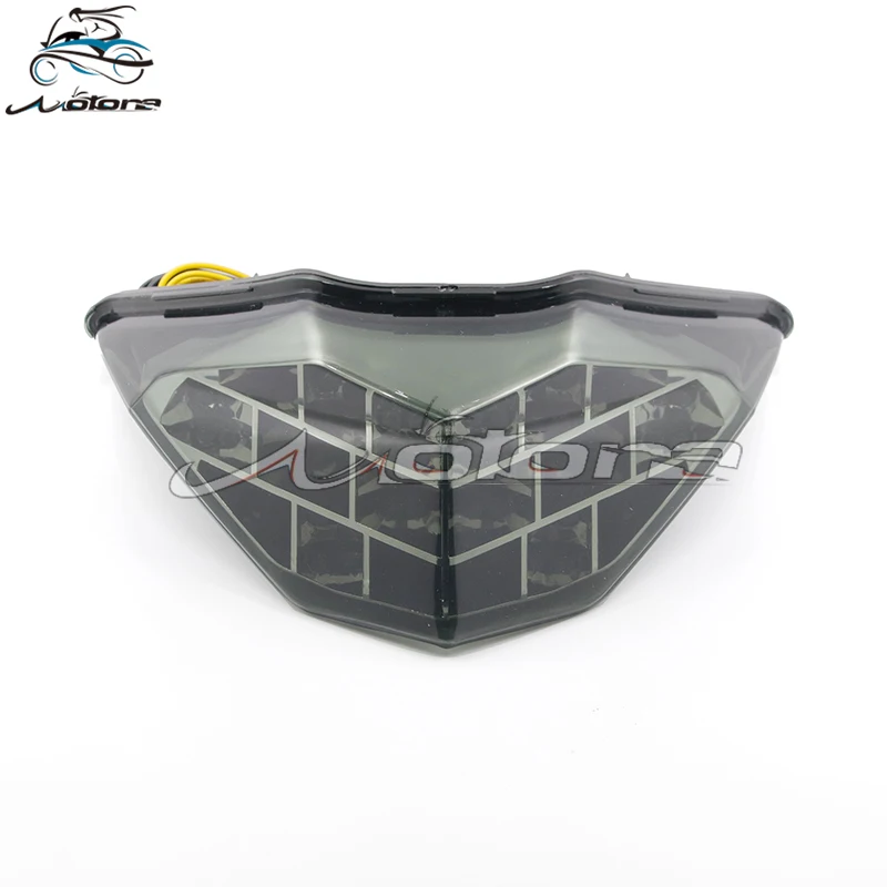 

High Quality Motorcycle LED Rear Turn Signal Tail Stop Light Lamp Integrated For Ninja 300R 2013 2014 2015 2016 2017