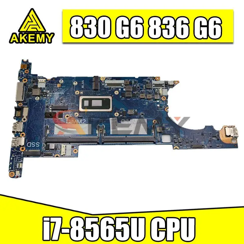 

Новая MB L60636-601 системная плата для HP EliteBook 830 G6 836 G6 материнская плата для ноутбука 6050A3022401 материнская плата W/L60636-001