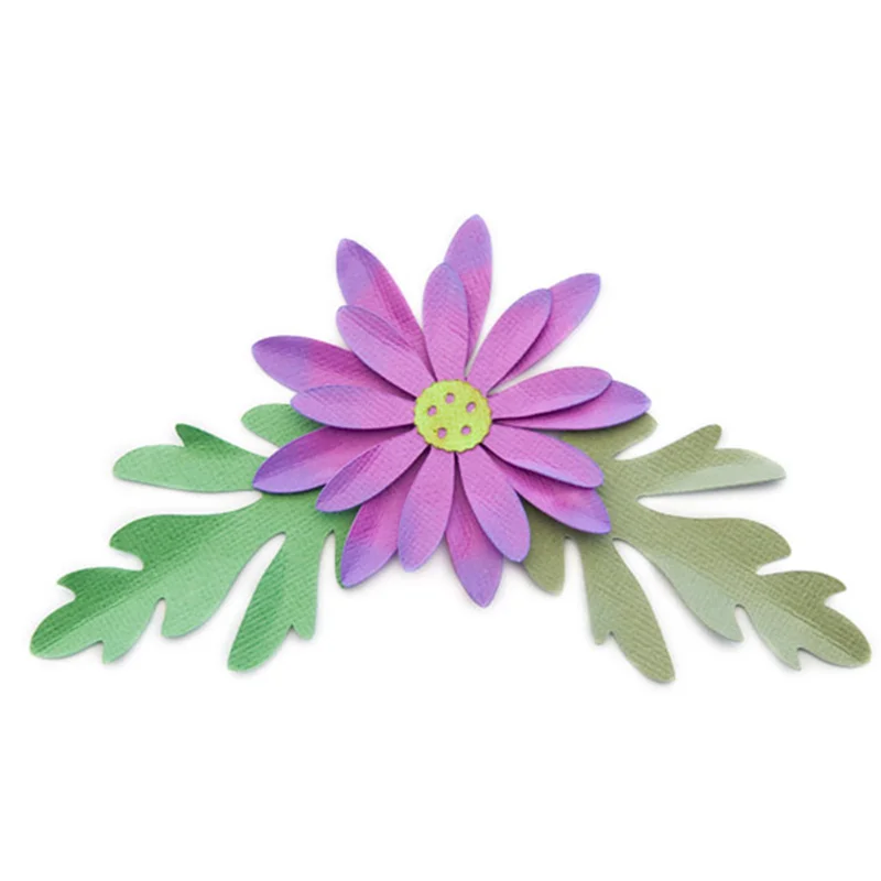 3D Цветы металлические штампы трафареты для скрапбукинга тиснения штампованные