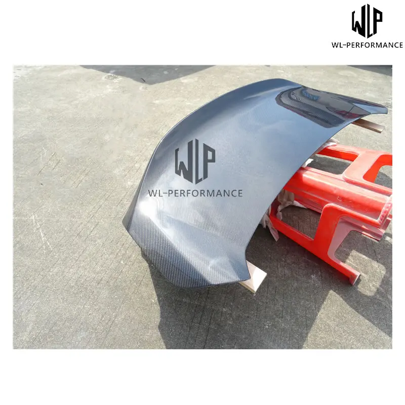 Высококачественные Чепчики для капота заднего багажника из углеродного волокна