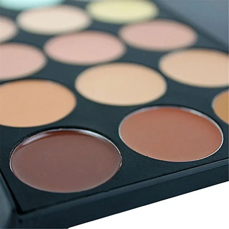 15 Color 10*15cm Professional Face Concealer Palette Camouflage Cream Contour maquillaje profesional corretivo maquiagem | Красота и