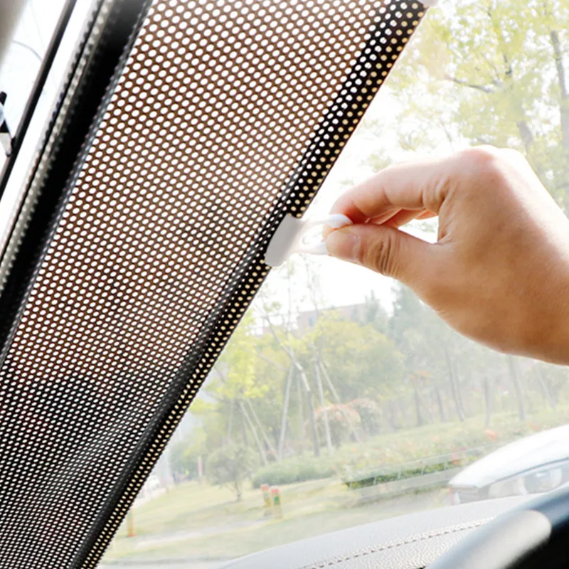 

Car Window Sunshade Retractable Foldable Windshield Sunshade Cover Shield Curtain Auto Sun Shade Block Anti-UV Car Window Shade