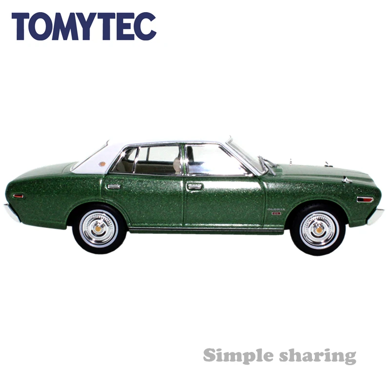 Tomytec Tomica Limited Vintage LV N43 09a Глория 2000GL (зеленая/белая крыша) готовый продукт 1/43