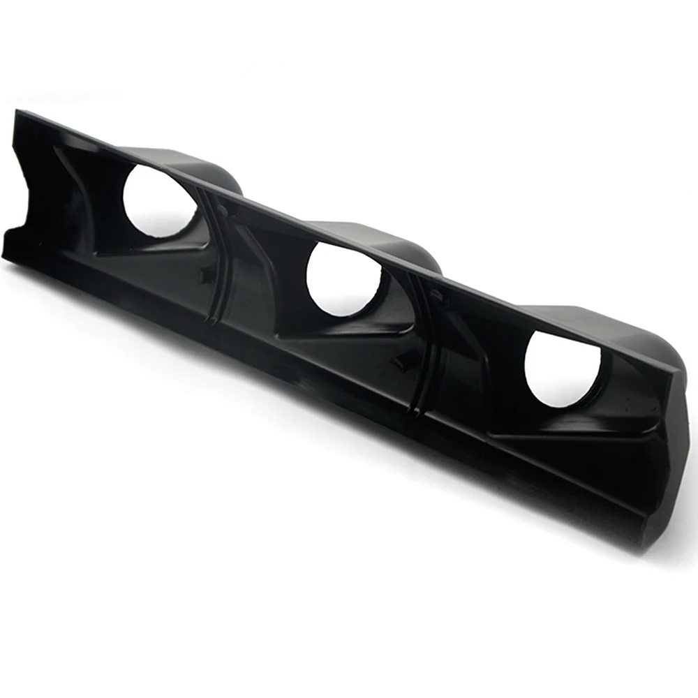 Универсальный черный 2 дюймовый 52 мм Автомобильный тройной A столб с отверстием