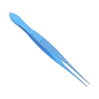 108mm ophthalmic toothed sweezer ultrafine mcpherson tying forcep autoclavable ophthalmic sweezer small animal surgery tool 1pcs