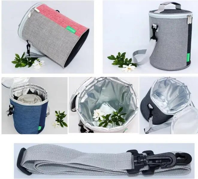 Новая Водонепроницаемая утолщенная вместительная сумка для ланча Портативная