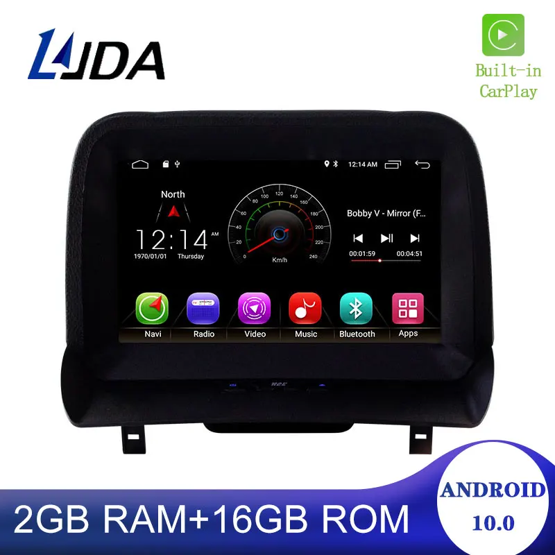 DSP Carplay Android 10 автомобильный DVD плеер для FORD TOURNEO 2013 2016 GPS навигация 2 Din