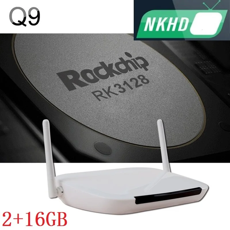 

Q9 (2 + 16 Гб) android media box NKHD медиаплеер