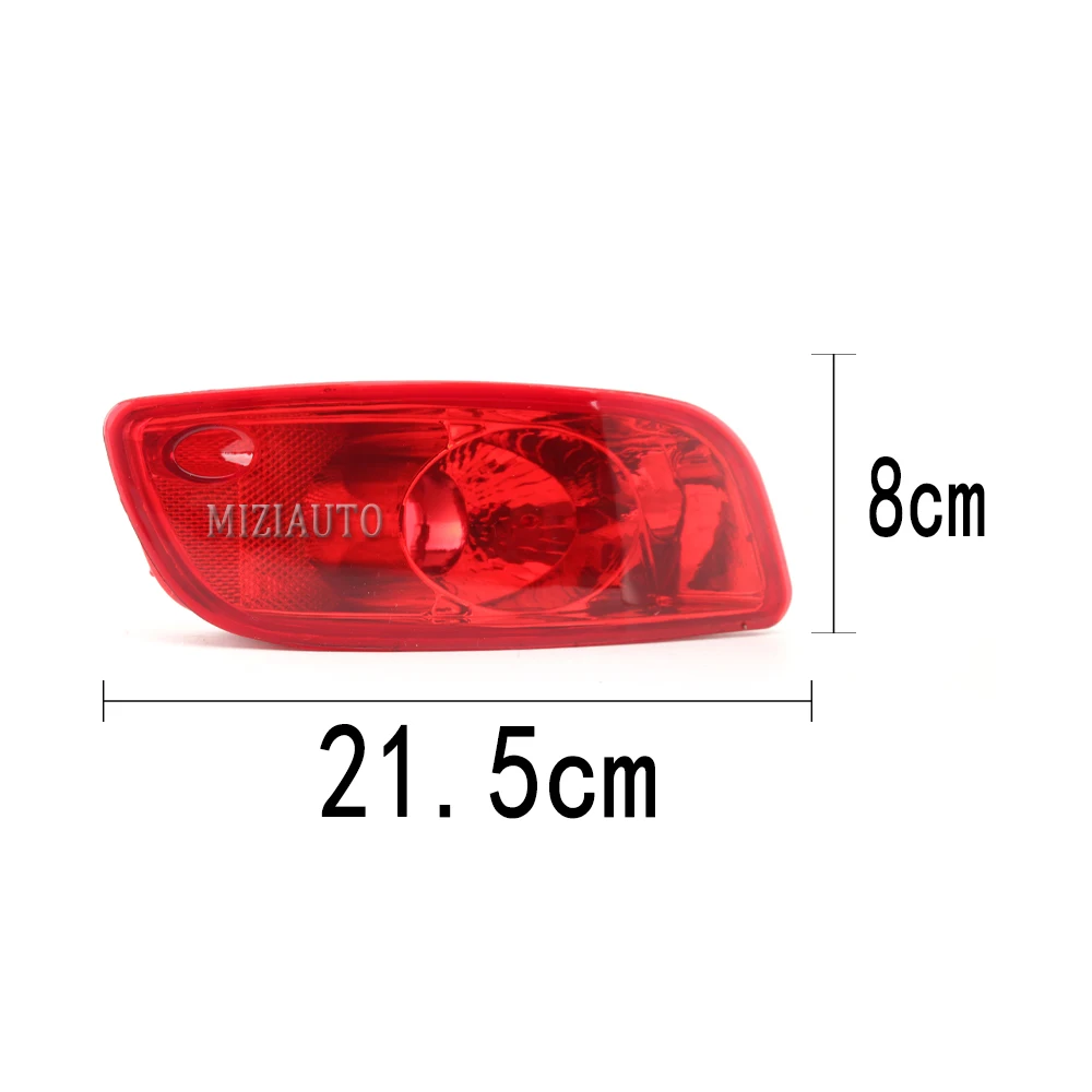 Отражатель заднего бампера для Hyundai Santa Fe (CM) 2007 2008 2009 автомобильный стоп-сигнал