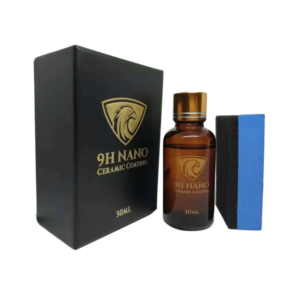 Керамическое покрытие OLOMM 9H для автомобиля водостойкая гидрофобная нано