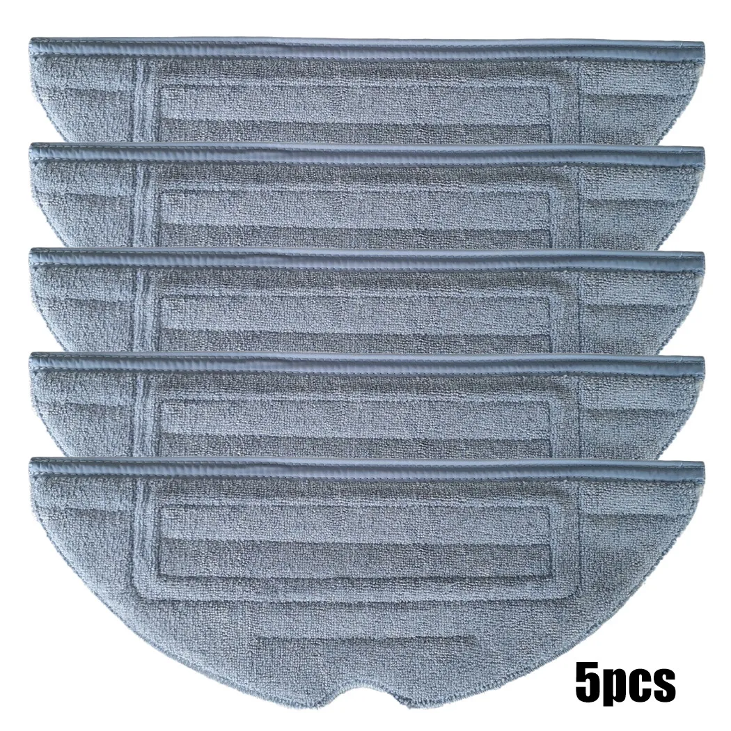 

2/5*Mopping Cloths Microfiber Reusable Washable Mop Cloths Fit For T7 T7plus T7S T7Splus S7 Robotic Vacuum Cleaner
