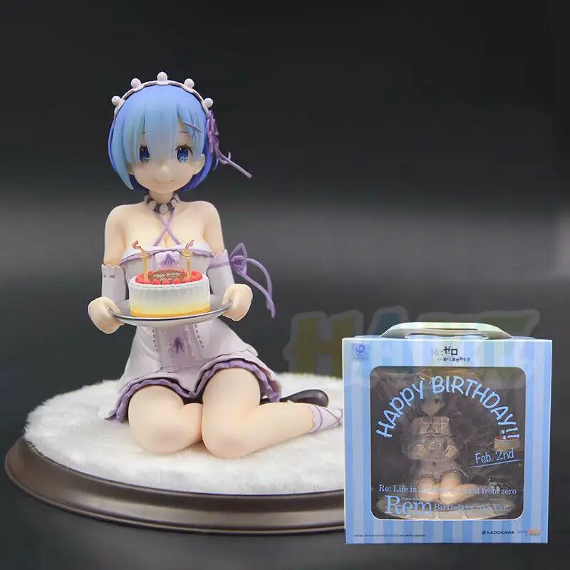 Горячее аниме Re:Life in a другой мир от zero Rem Cake Ver. Экшн-фигурка из ПВХ 13 см Игрушечная