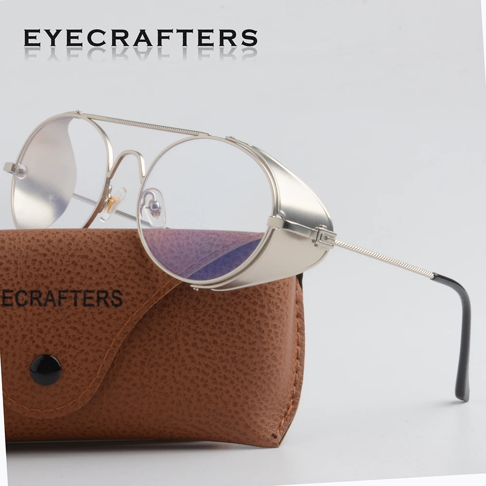 EYECRAFTERS Новые мужские и женские модные очки металлические винтажные готические