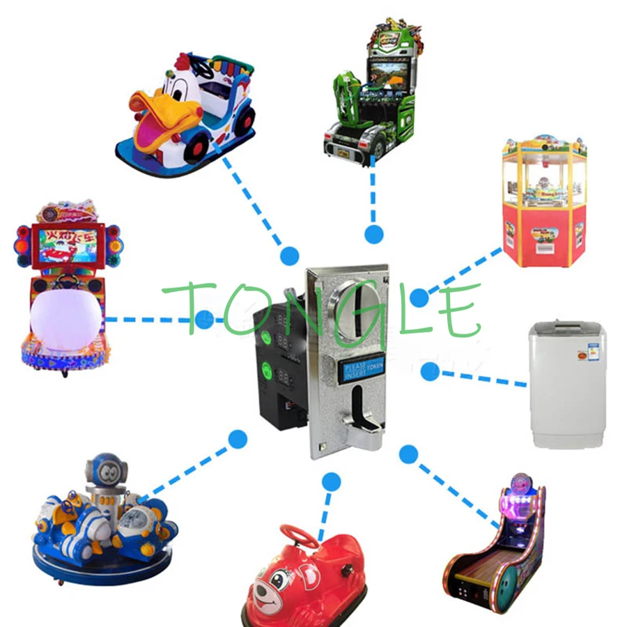 Многофункциональный приемник монет электронный селективный механизм торговый