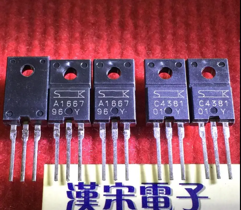 Новые транзисторы 2SA1667-Y 2SA1667 A1667 TO-220F 10 шт./лот | Инструменты