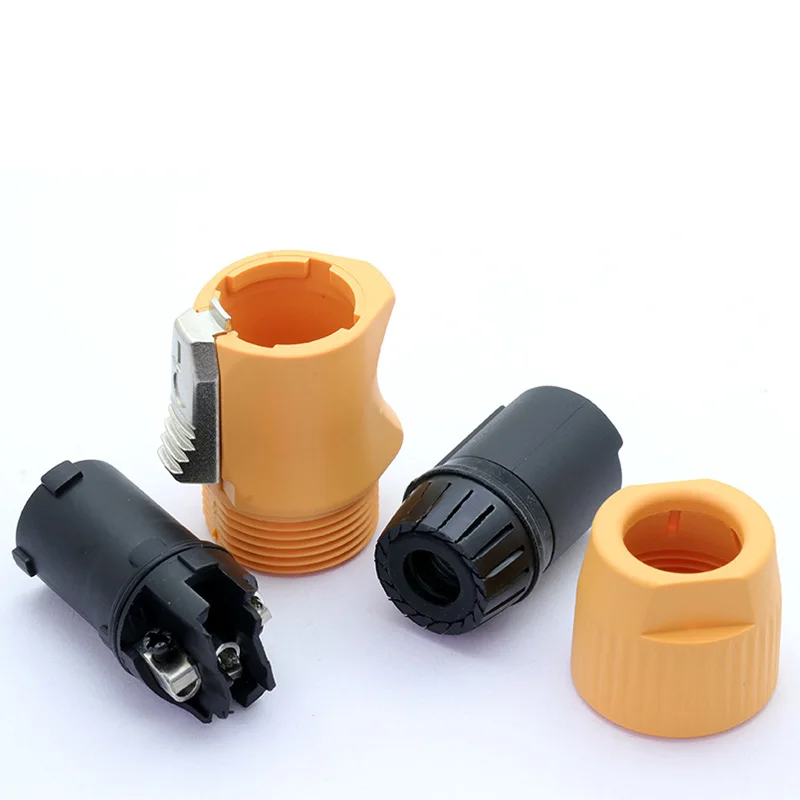 

10pcs New Arrival Waterproof Powercon Speaker Connector 3PIIN Powercon Male Plug IP65 Aviation Flame Retardant Conector
