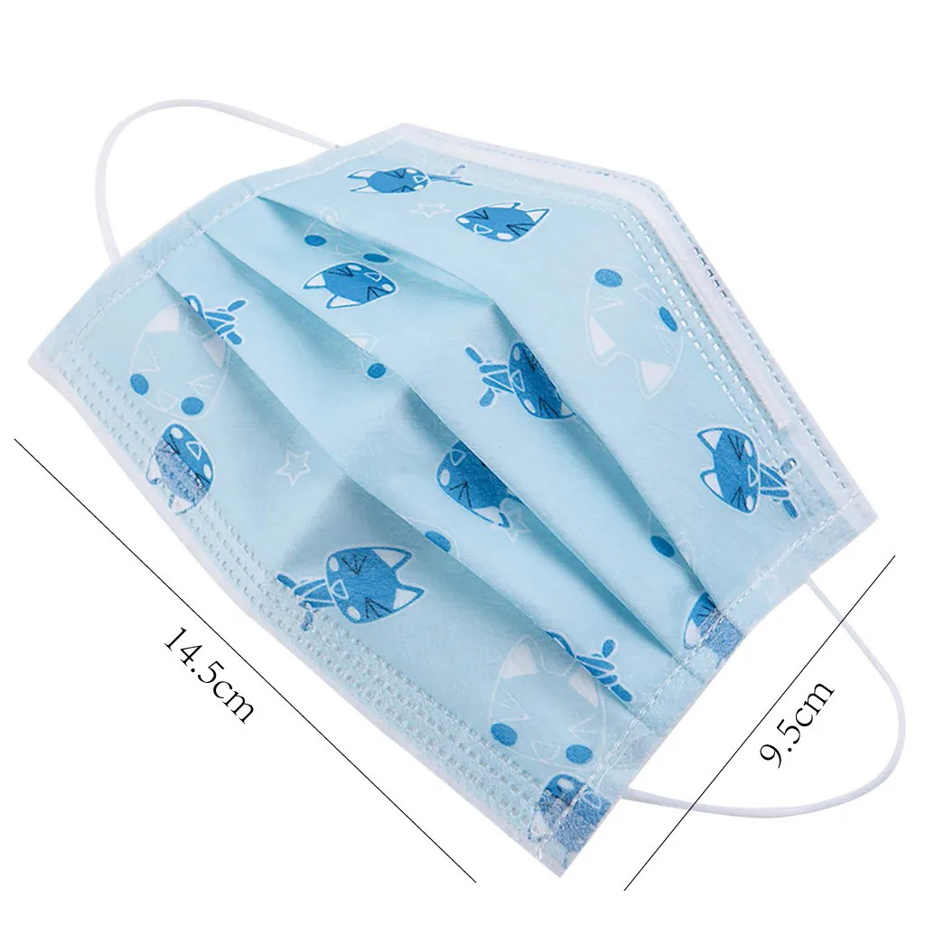 

3Ply Face for Kids Disposable Pediatric Ear Looped Face - 200Pk - Facial and Mouth Covering