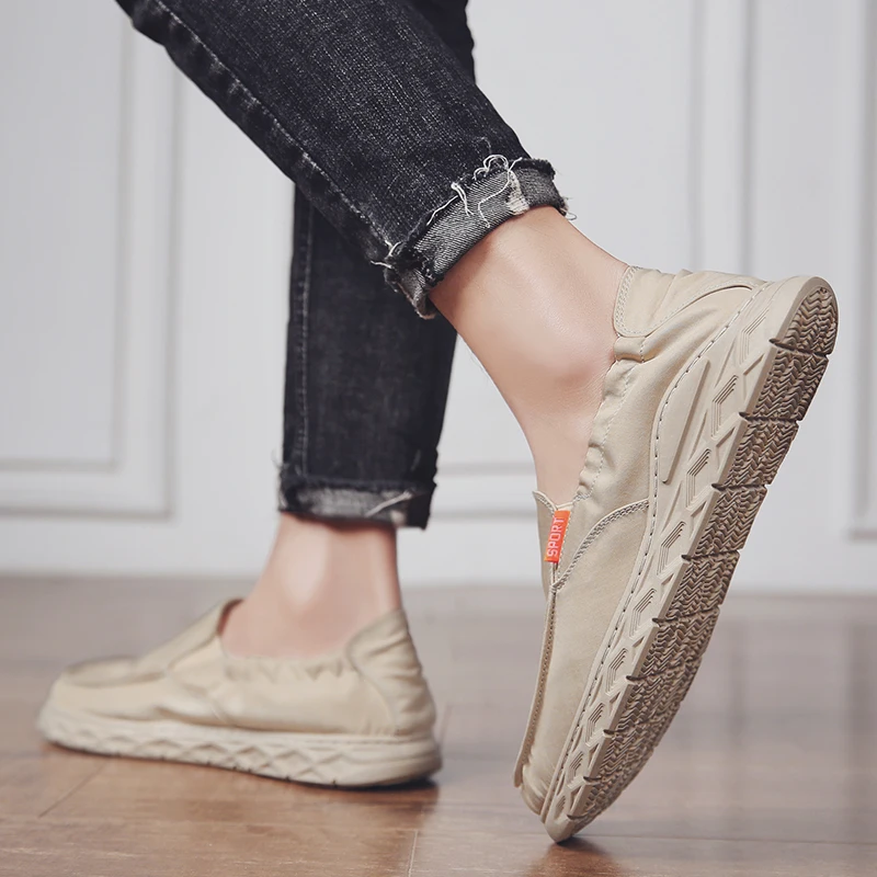 

Sport Shoes Men Men Leisure Shoes Mens Casual Slip On Causal Zapatos Informales De Hombre Loafers For Spring Sneakers Black