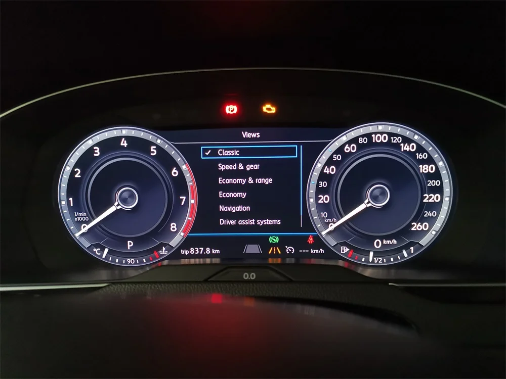 5G1 920 791A для VW Golf Mk7/7,5 GTDGTI R-Line Виртуальная кабина комбинированный инструмент lcd Спидометр Одометр элемент кластера