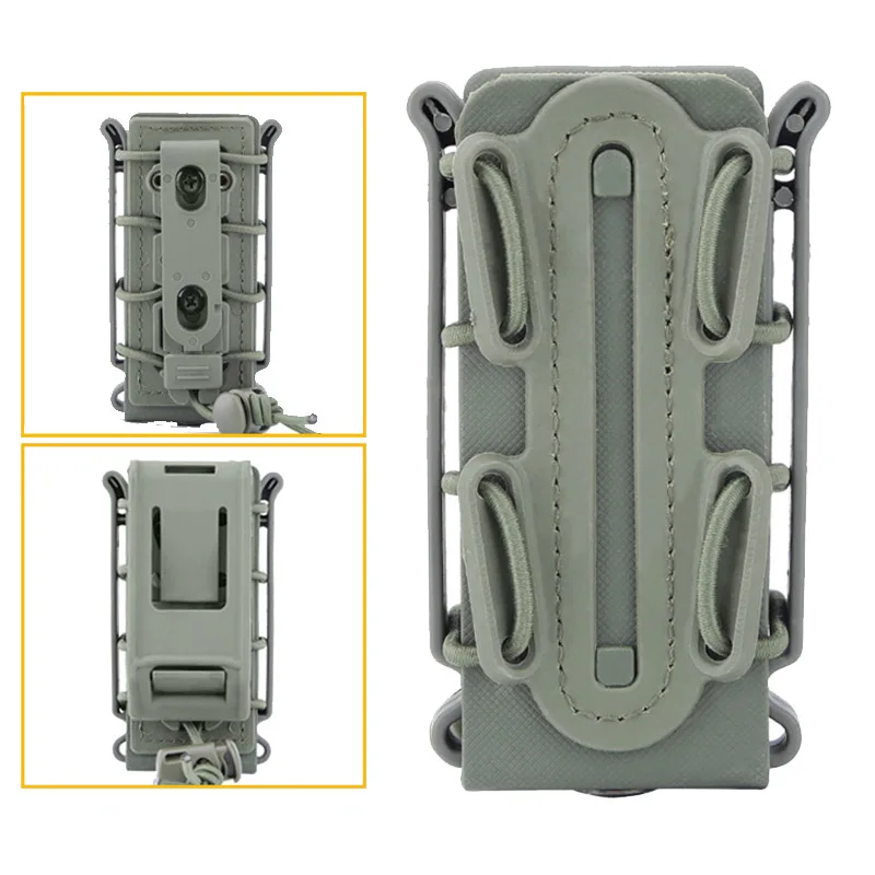

9mm Molle Tactical Magazine Pouch Quick Drop Soft Shell Military Hunting Shooting Rifle Pistol Mag Pouch Cartridge Clip Pouch