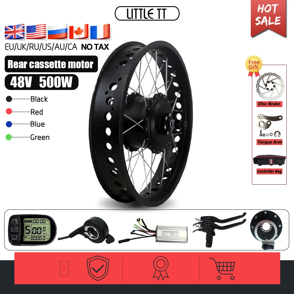 Verkauf 48V 500W Fett Bike Elektrische Rad 20
